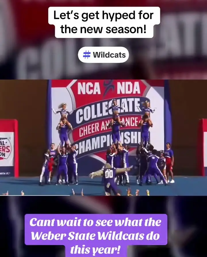 Weber State University Coed at 2026 NCA & NDA College Nationals, photo 1 from the Cheer Weekly video