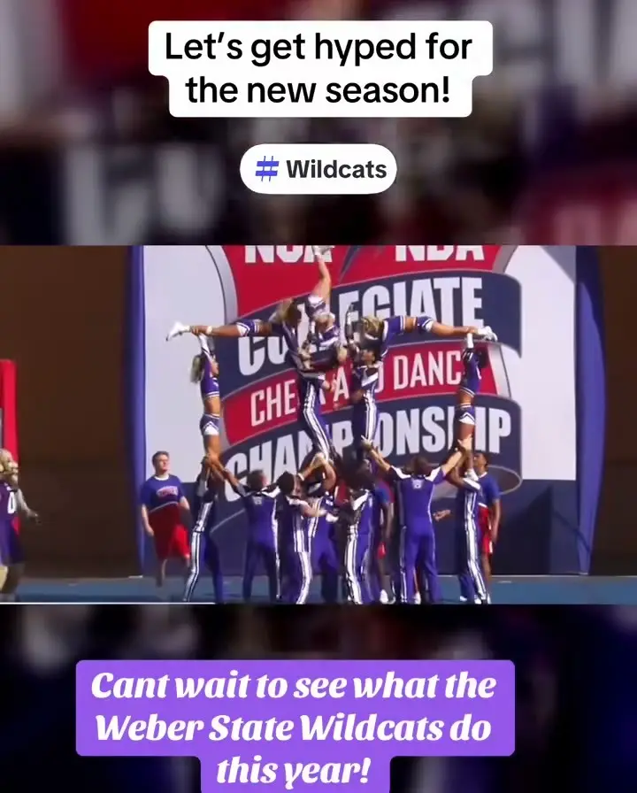 Weber State University Coed at 2026 NCA & NDA College Nationals, photo 4 from the Cheer Weekly video