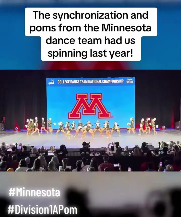 University of Minnesota Dance at 2025 UCA & UDA College Nationals, photo 1 from the Cheer Weekly video