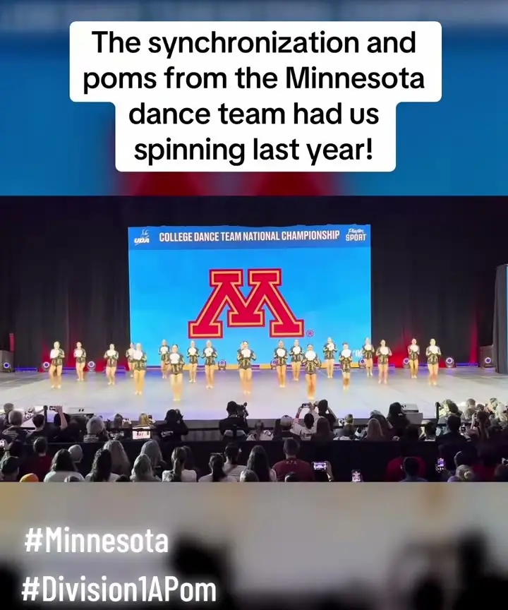 University of Minnesota Dance at 2025 UCA & UDA College Nationals, photo 2 from the Cheer Weekly video