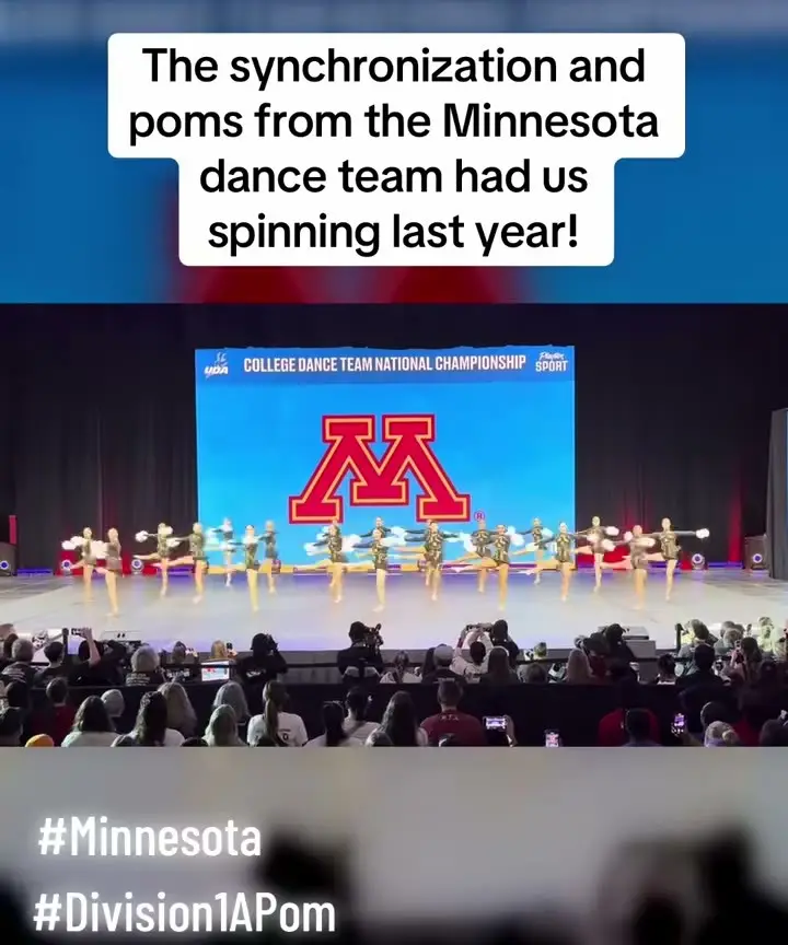 University of Minnesota Dance at 2025 UCA & UDA College Nationals, photo 3 from the Cheer Weekly video
