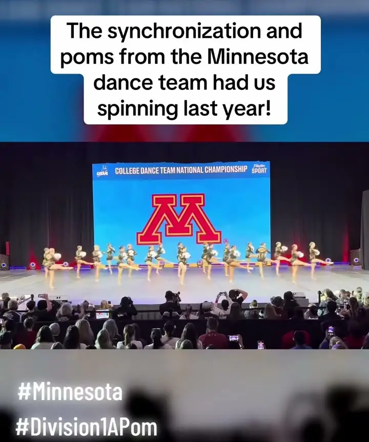 University of Minnesota Dance at 2025 UCA & UDA College Nationals, photo 4 from the Cheer Weekly video