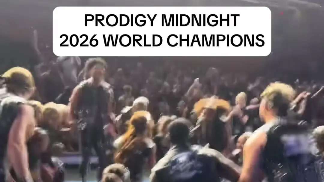 Prodigy All Stars Midnight at The Cheerleading Worlds 2026, photo 4 from the Cheer Weekly video