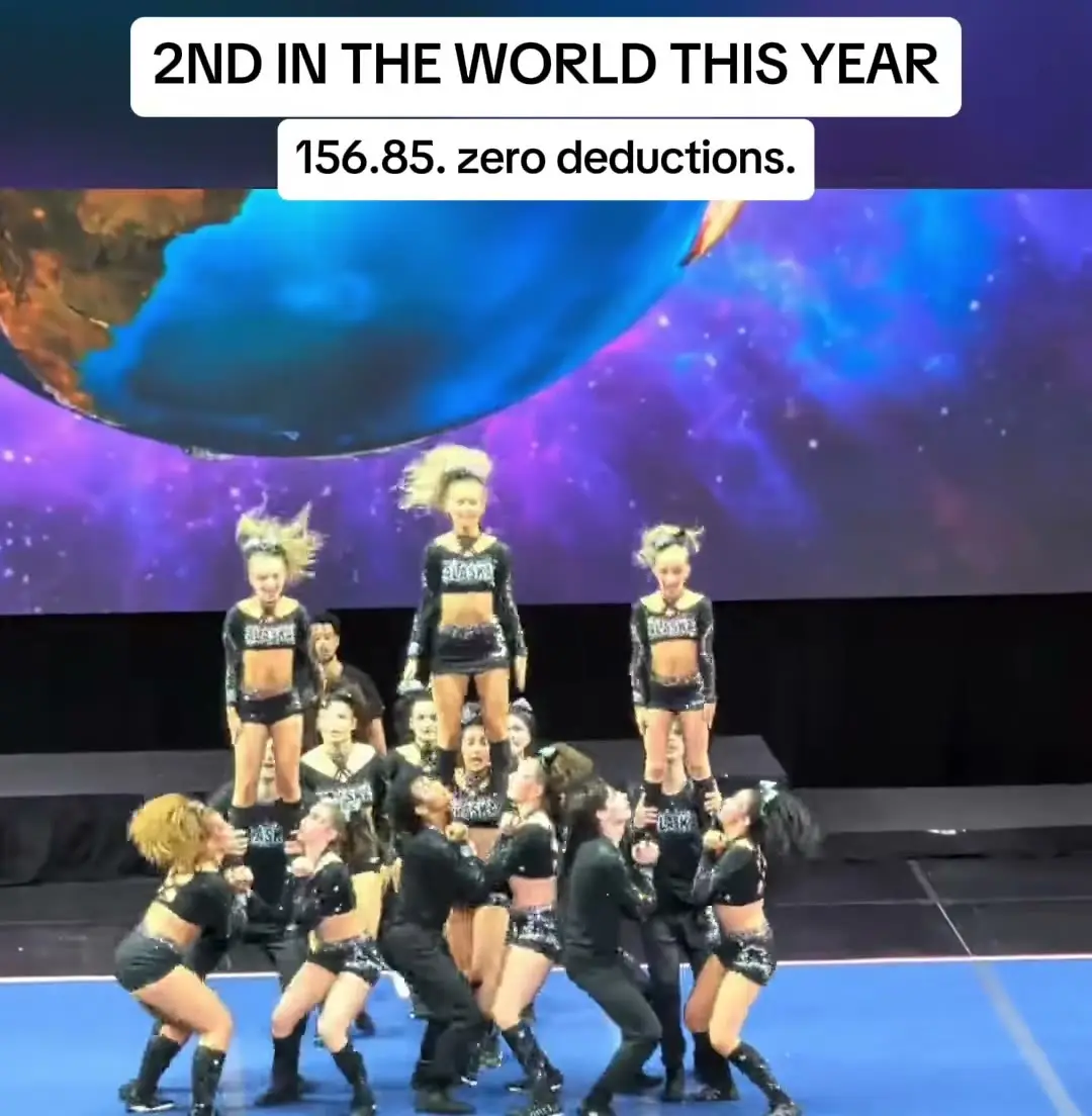 Alaska Athletics Black Ice at The Cheerleading Worlds 2026, photo 3 from the Cheer Weekly video