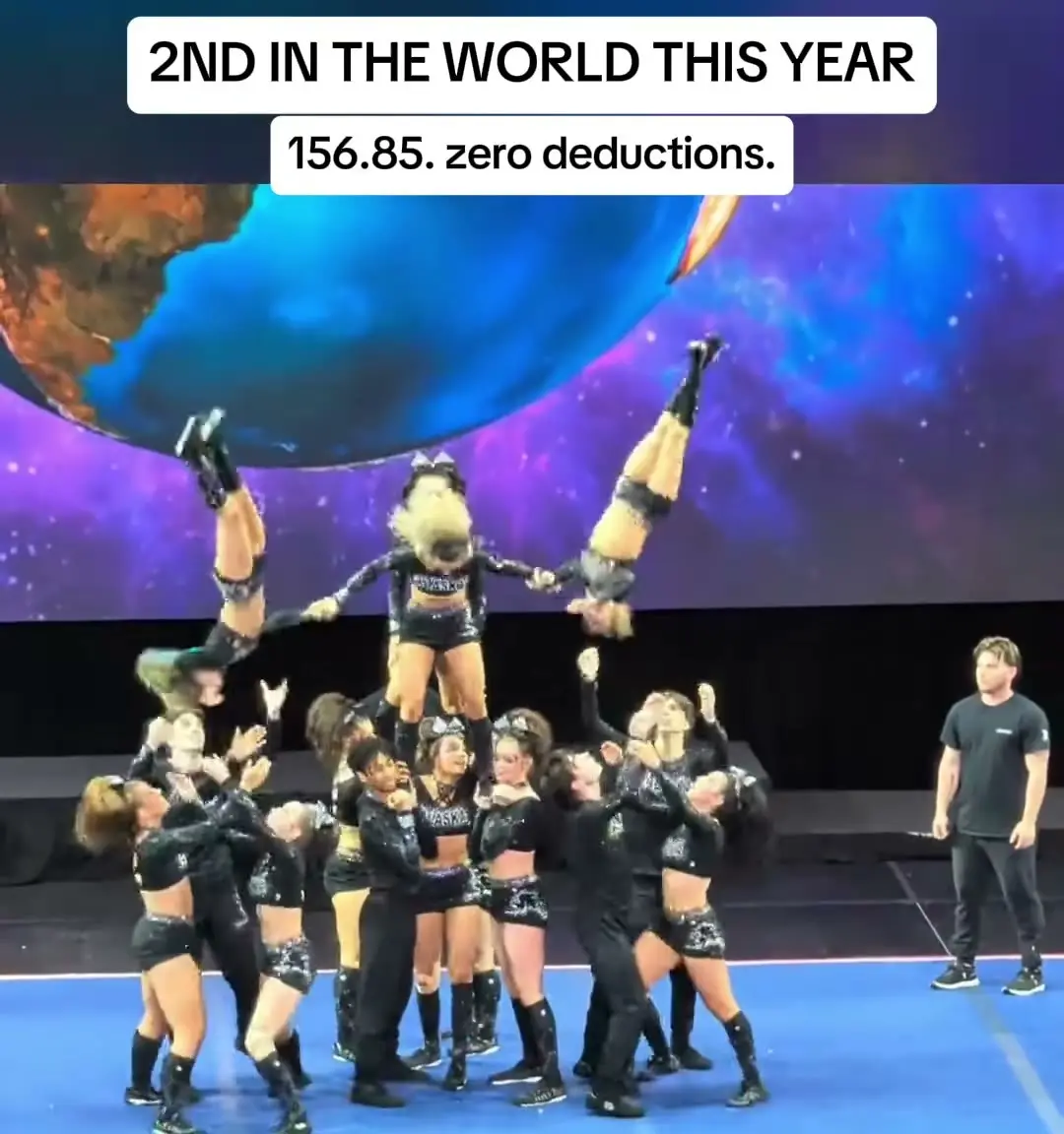 Alaska Athletics Black Ice at The Cheerleading Worlds 2026, photo 4 from the Cheer Weekly video